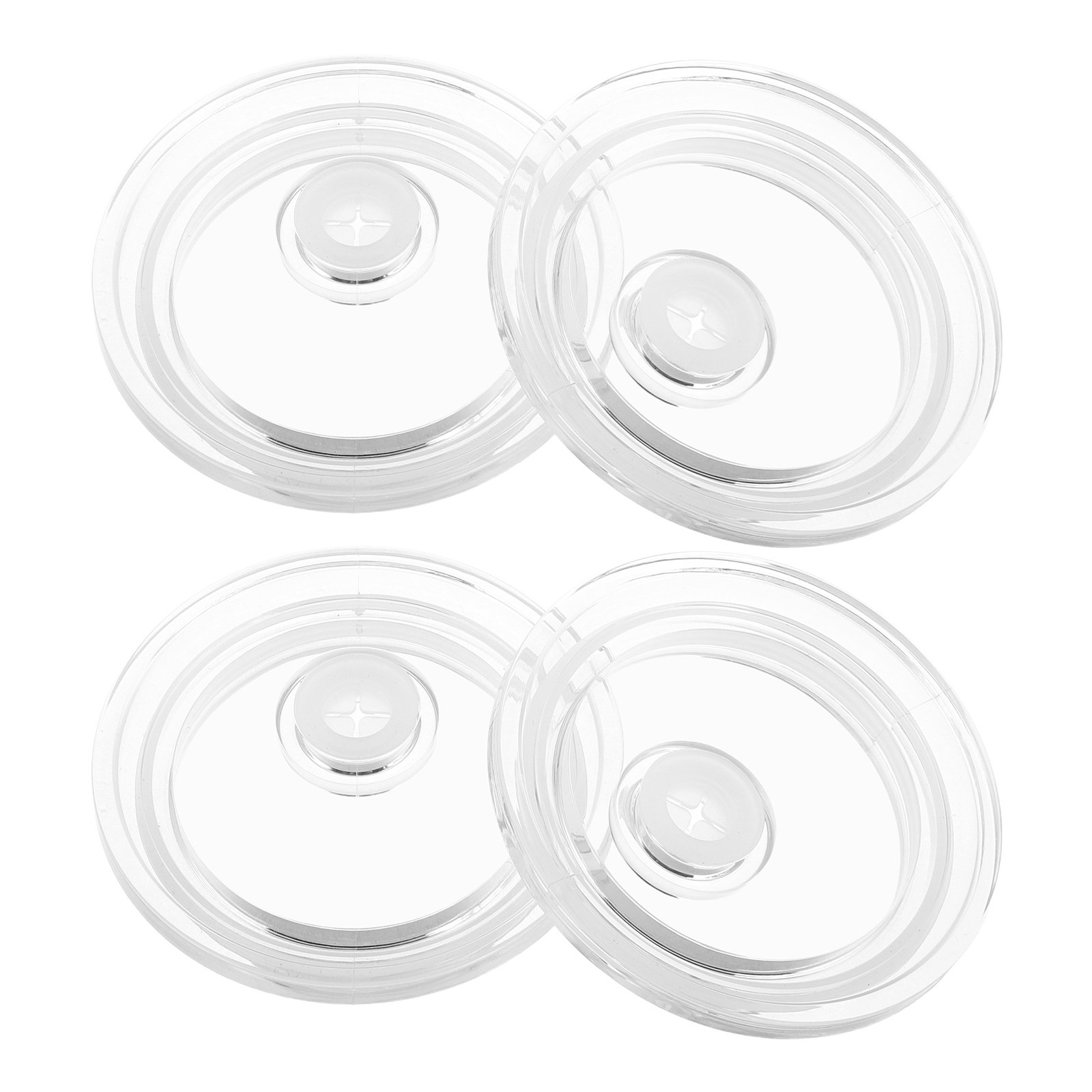 Bean Hopper Lid - 4pcs 16oz Mason Jar Straw Lid