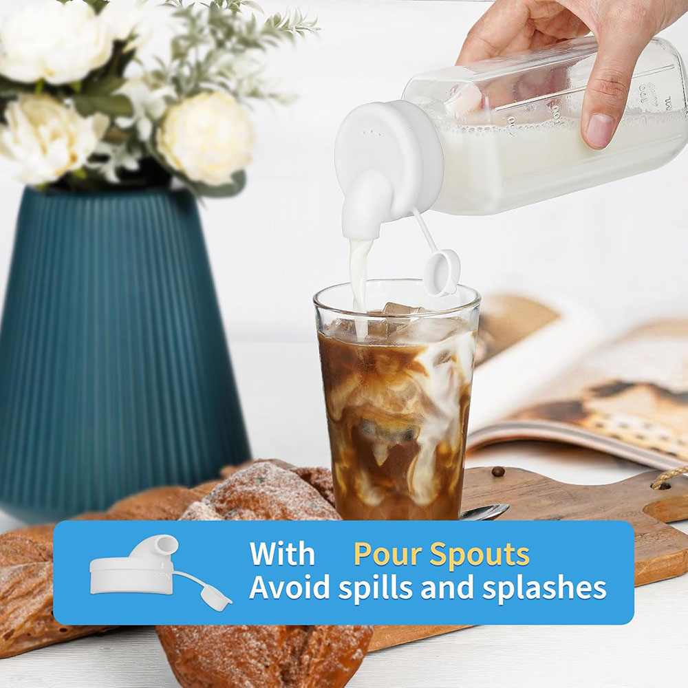 Glass Juice Bottles with Lids, - Bean Hopper Lid incelemesi ve fiyatı