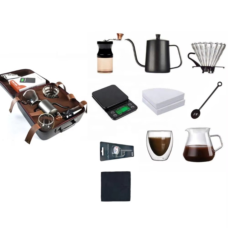2026In Stock 10 12 Piece Hand- - Coffee Equipment Gift Set incelemesi ve fiyatı