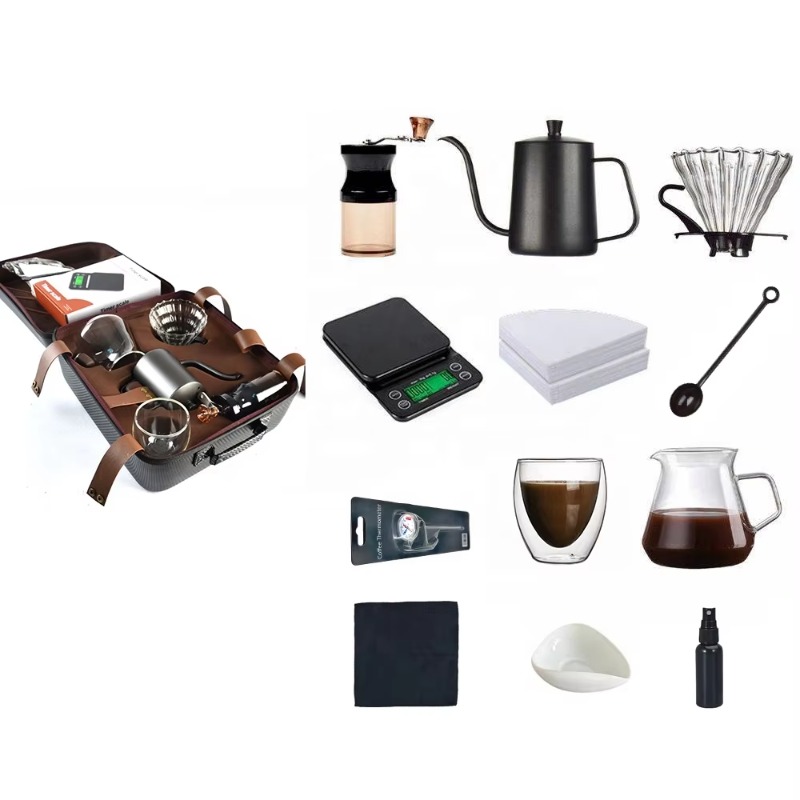 2026In Stock 10 12 Piece Hand- - Coffee Equipment Gift Set incelemesi ve fiyatı