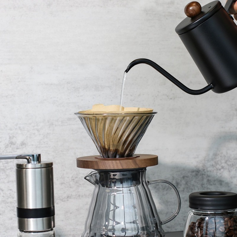 Hand brewed coffee pot set gif - Coffee Equipment Gift Set incelemesi ve fiyatı