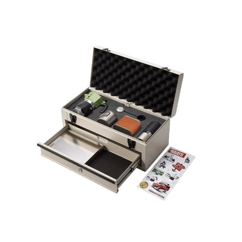 Camping coffee box, mocha pot, - Coffee Equipment Gift Set incelemesi ve fiyatı