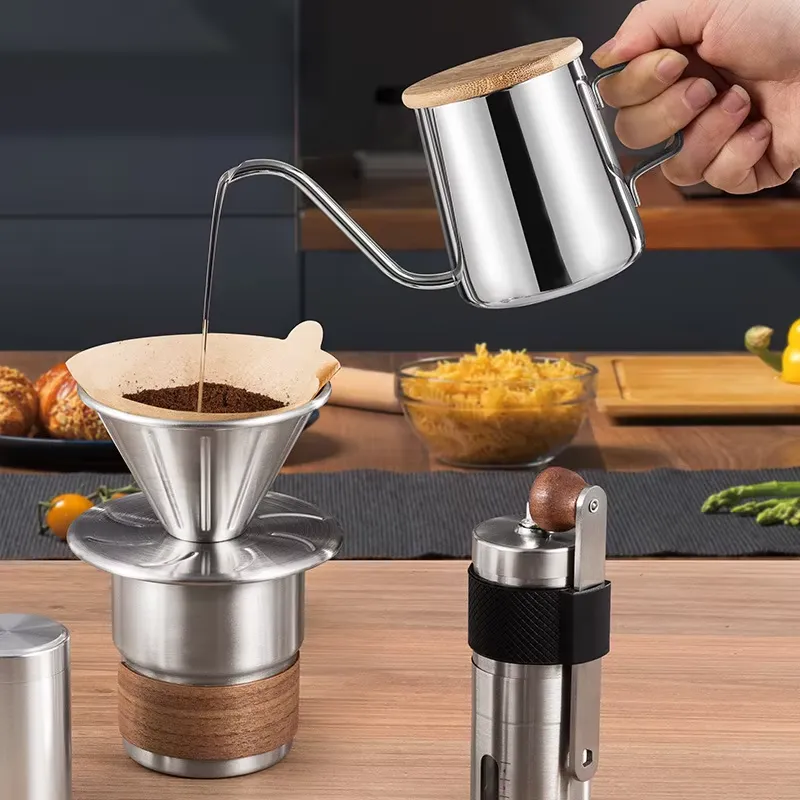 Hand Brewed Coffee Set Outdoor - Coffee Equipment Gift Set incelemesi ve fiyatı