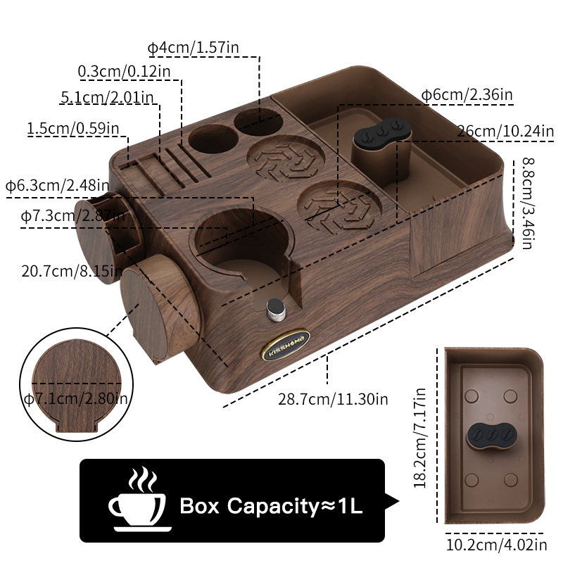 KISSHOME Espresso Tamper Stati - Portafilter 58Mm incelemesi ve fiyatı