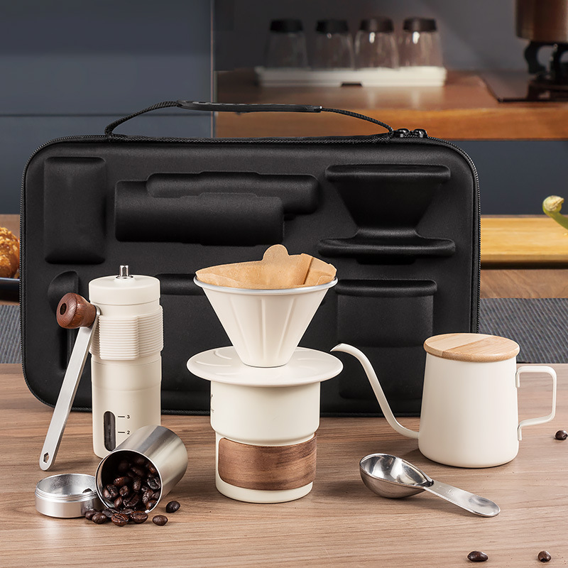 Hand brewed coffee pot set, po - Coffee Equipment Gift Set incelemesi ve fiyatı