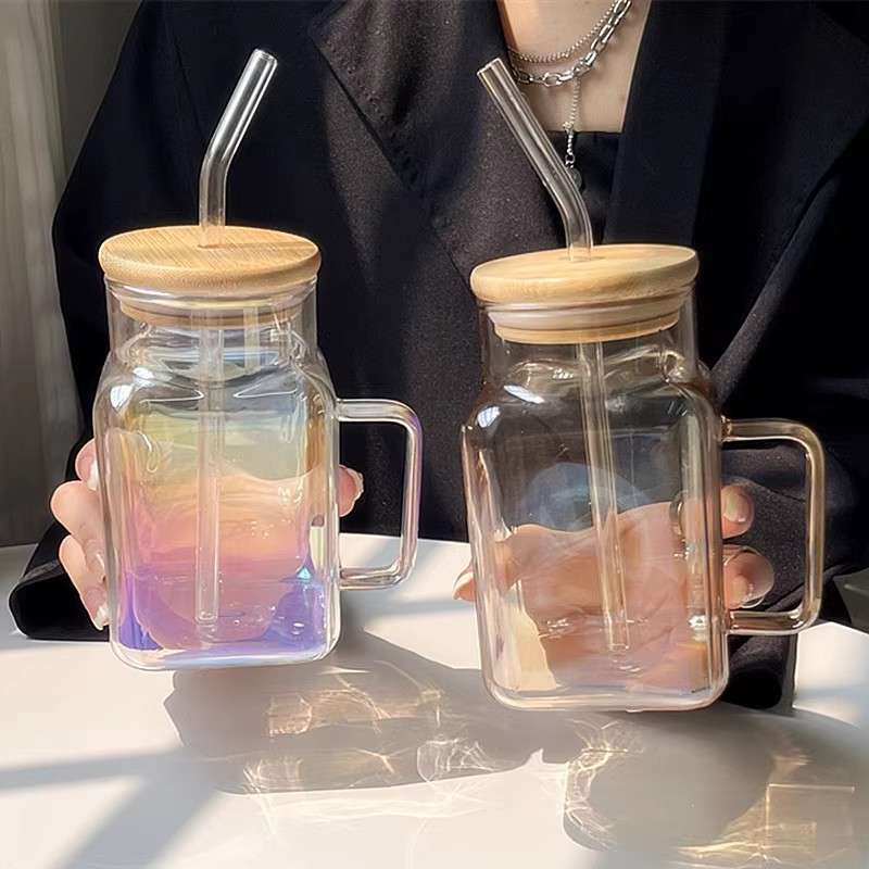 Glass Mason Jar with Straw Cup - Bean Hopper Lid incelemesi ve fiyatı
