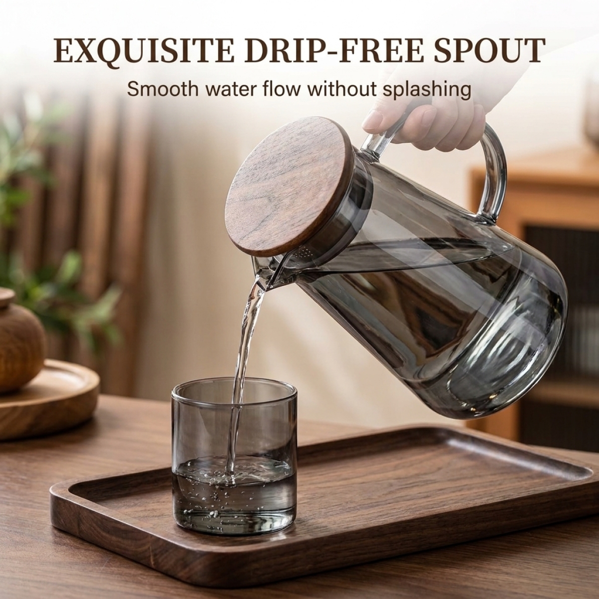Heat Resistant Glass Pitcher w - Bean Hopper Lid incelemesi ve fiyatı