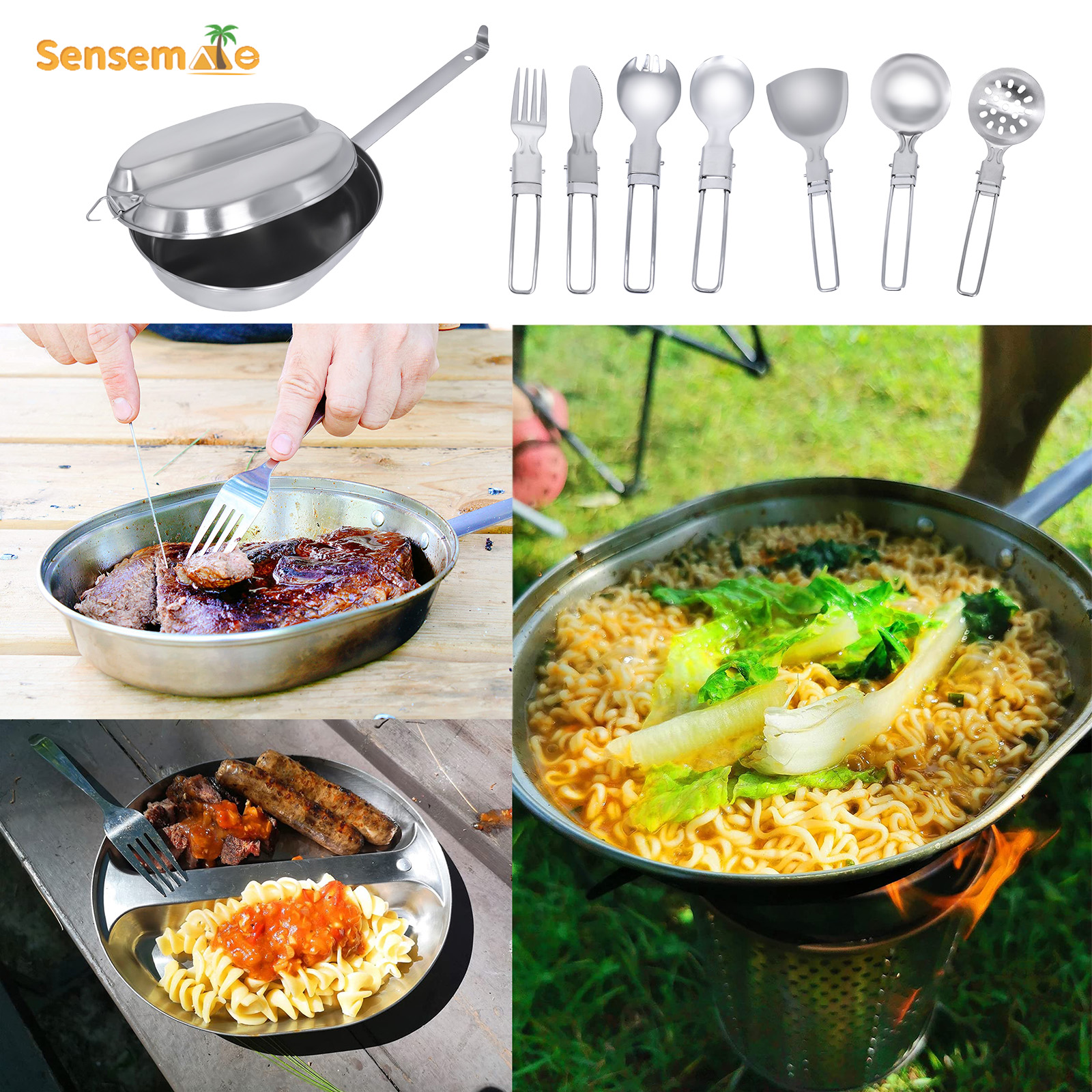 Glamping Camping Cookware Set  - Coffee Equipment Gift Set incelemesi ve fiyatı