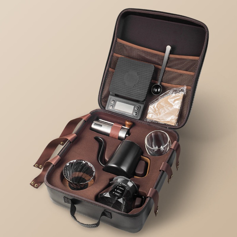 Hand brewed coffee set Outdoor - Coffee Equipment Gift Set incelemesi ve fiyatı