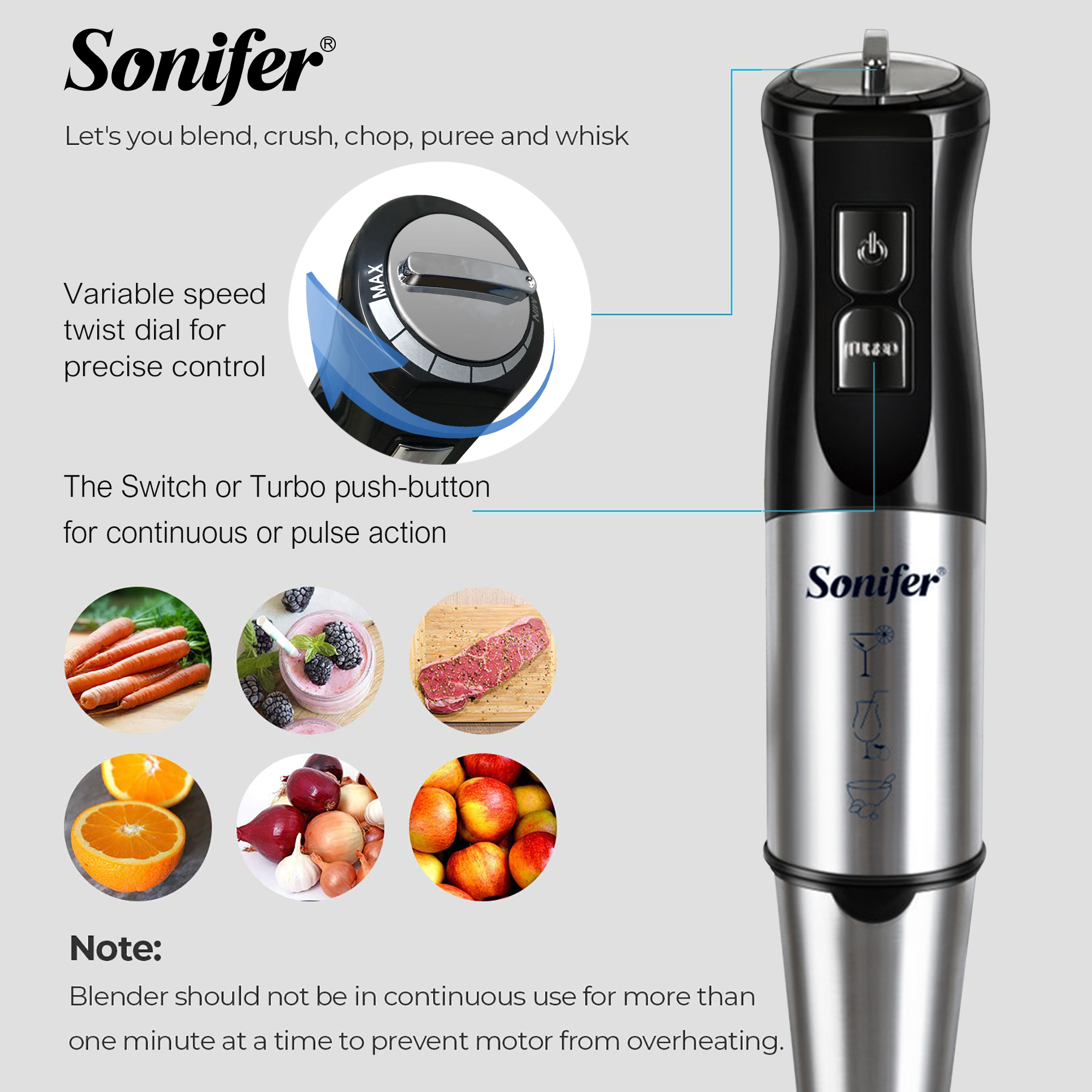 10 in 1 Food Processor 800 W S - Bean Hopper Lid incelemesi ve fiyatı
