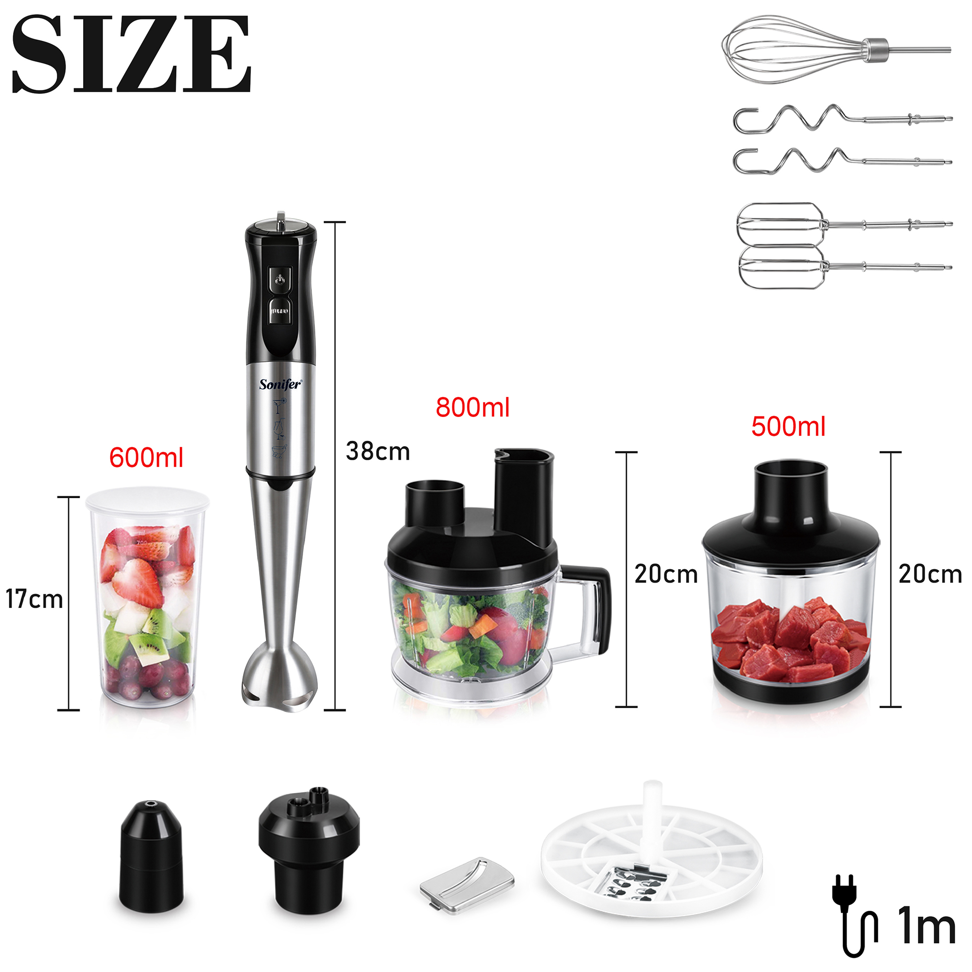 10 in 1 Food Processor 800 W S - Bean Hopper Lid incelemesi ve fiyatı