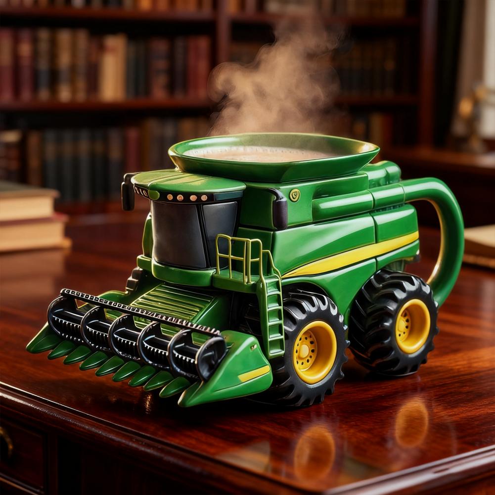 Handcrafted Tractor Coffee Mug - Coffee Equipment Eu incelemesi ve fiyatı