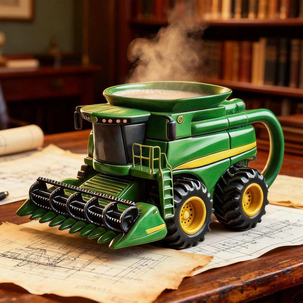 Handcrafted Tractor Coffee Mug - Coffee Equipment Eu incelemesi ve fiyatı