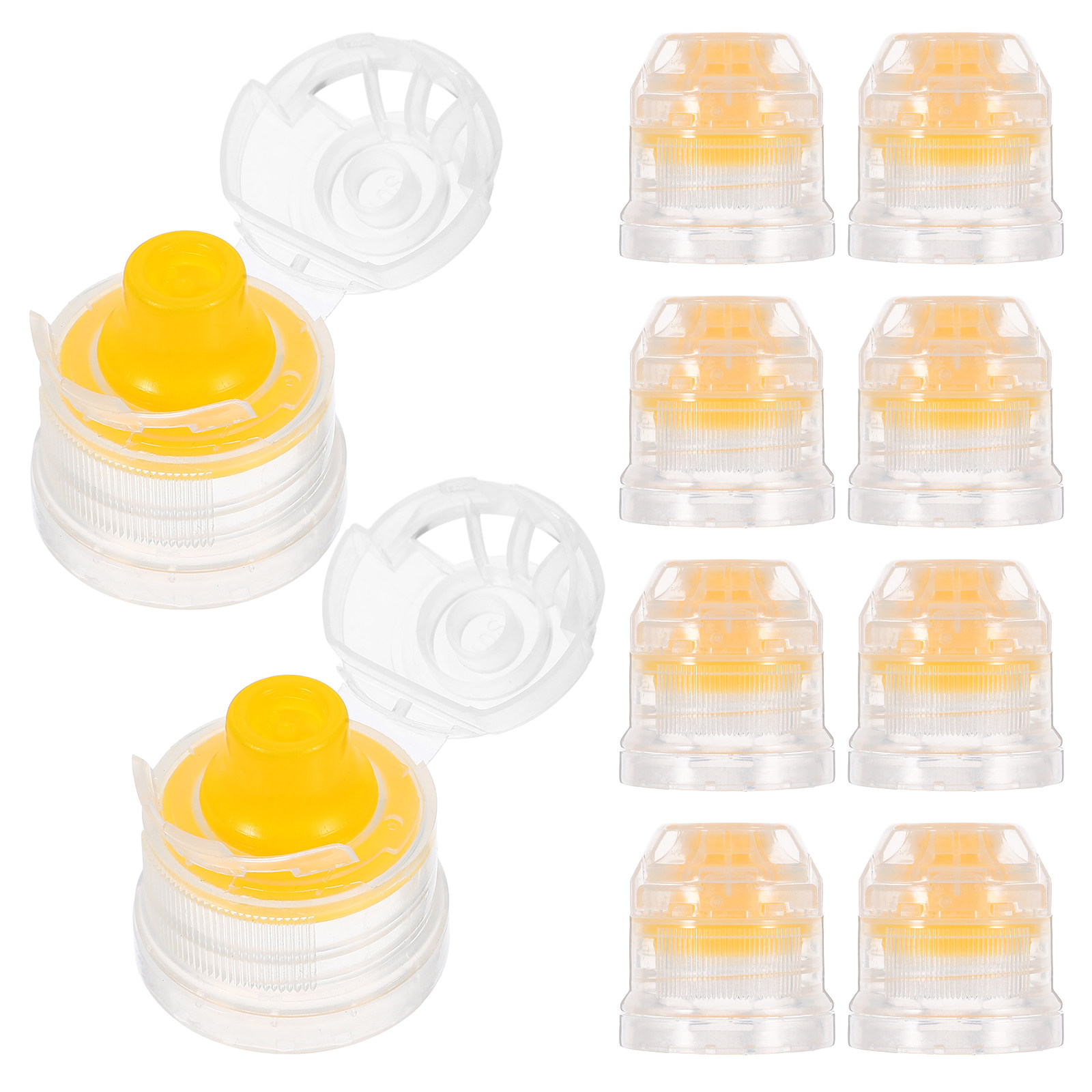 10Pcs Reusable Push Pull Flip  - Bean Hopper Lid incelemesi ve fiyatı