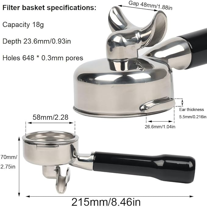 58mm E61 Portafilter Double Sp - Portafilter 58Mm incelemesi ve fiyatı