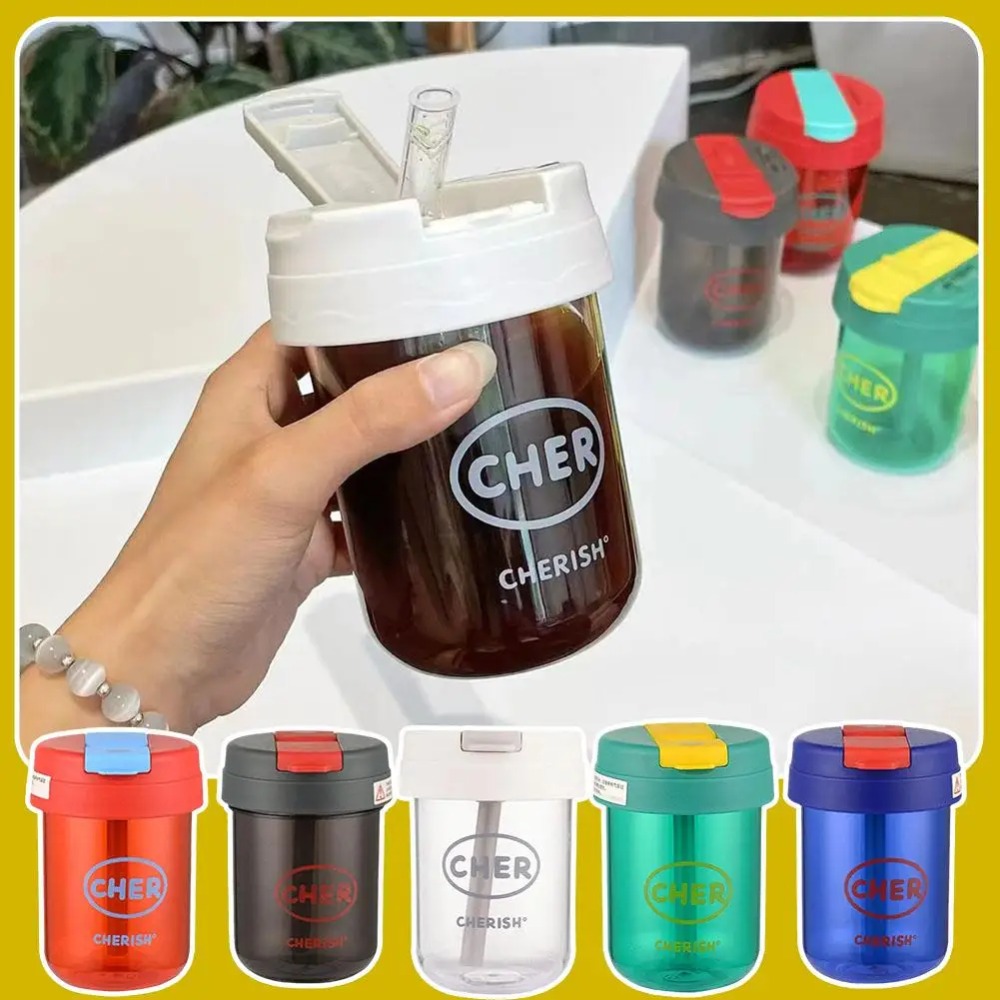 Cartoon 300mL Straw Cup Plasti - Coffee Equipment Eu incelemesi ve fiyatı