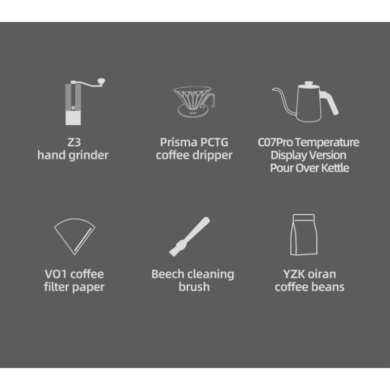 Luxury Coffee Shop Brewing Cof - Coffee Equipment Gift Set incelemesi ve fiyatı
