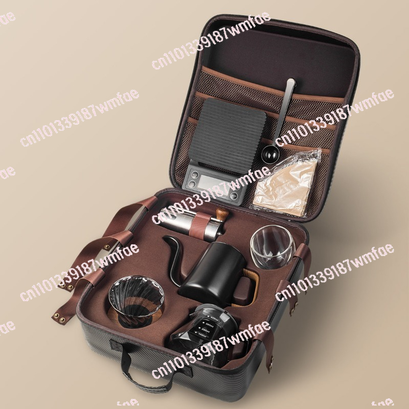 Hand brewed coffee set, outdoo - Coffee Equipment Gift Set incelemesi ve fiyatı