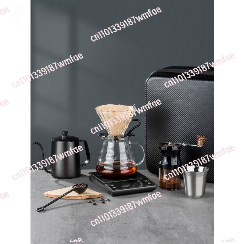 Hand brewed coffee set, outdoo - Coffee Equipment Gift Set incelemesi ve fiyatı