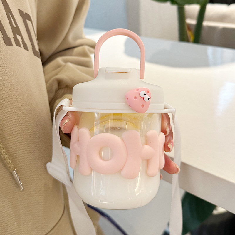 400ML Cute Girl Transparent Gl - Coffee Equipment Eu incelemesi ve fiyatı